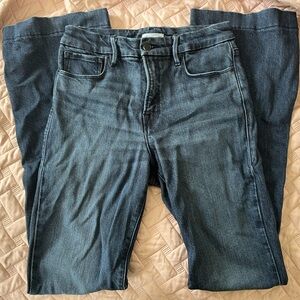 Good American Soft Tech Flare Jeans